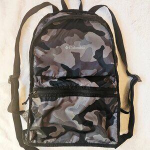Columbia Unisex Lightweight Packable II 21L Backpack Black Trad Camo